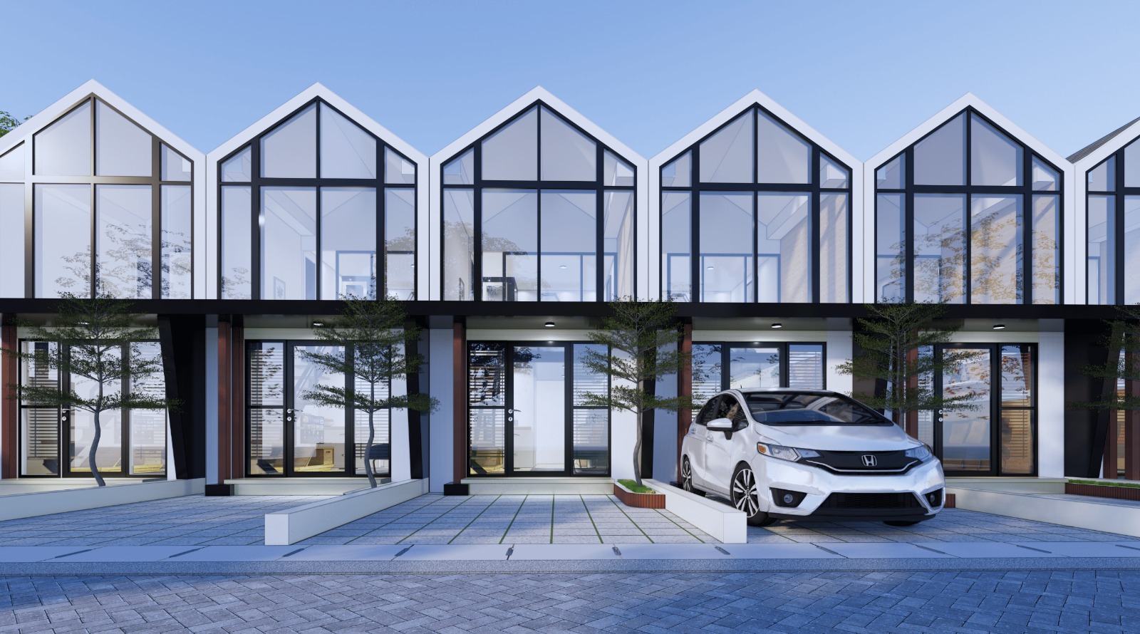 Rumah tipe 27 dengan luas tanah 30