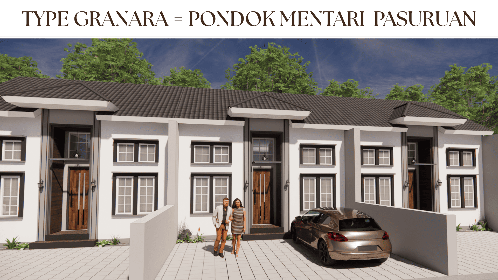 Rumah tipe 36 dengan luas tanah 105