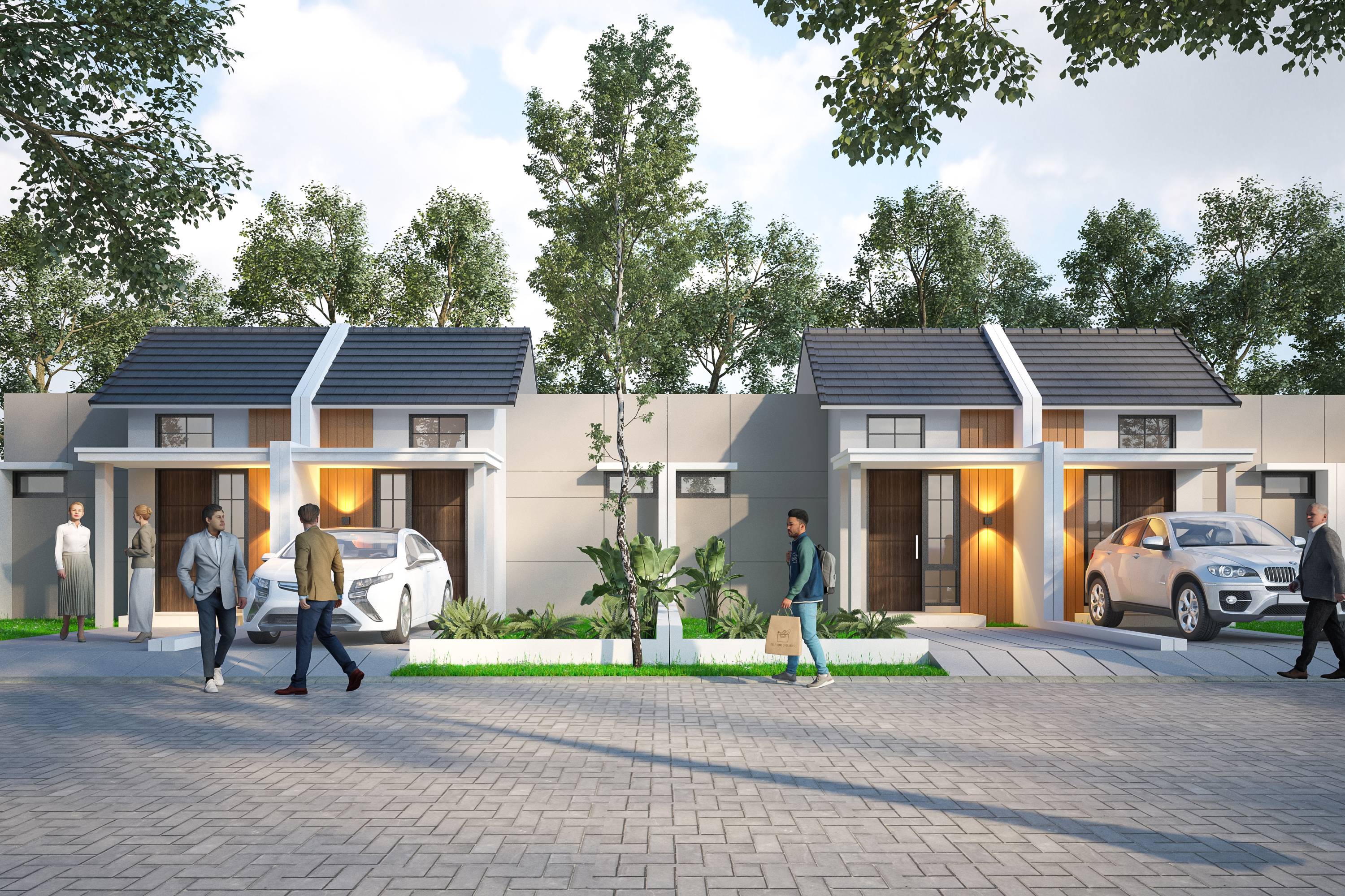 Rumah tipe 27 dengan luas tanah 72